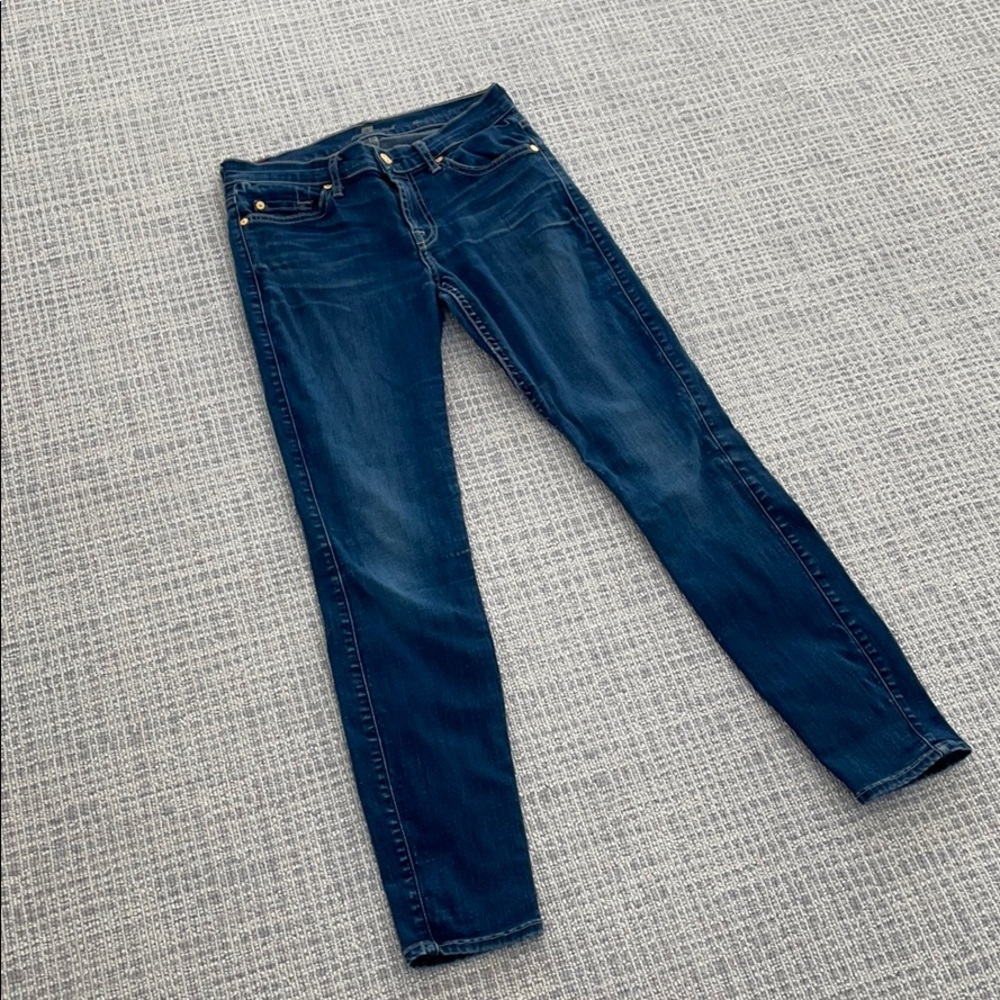 7 FOR ALL MANKIND THE SKINNY JEANS 27